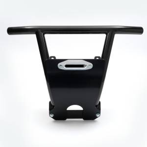 FRONT HD BUMPER BLK POL