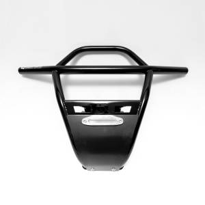 FRONT HD BUMPER BLK POL