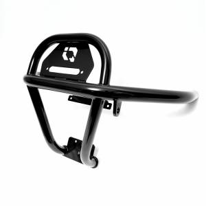 FRONT U4 BUMPER BLK POL