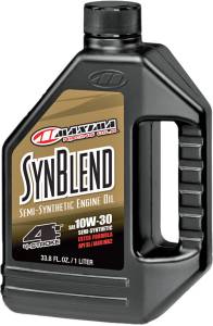 SYN BLEND 4T 10W-30 1L 12/CASE