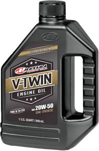 V-TWIN SYNTHETIC BLEND ENGINE OIL 20W-50 32OZ