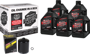 V-TWIN QUICK CHANGE KIT SYN M8 BLACK FILTER