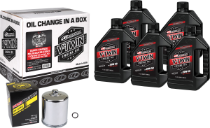 V-TWIN QUICK CHANGE KIT SYN M8 CHROME FILTER