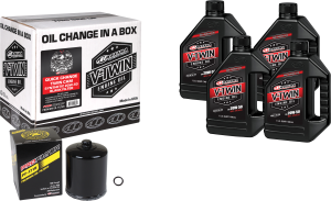 V-TWIN QUICK CHANGE KIT SYN TC BLACK FILTER