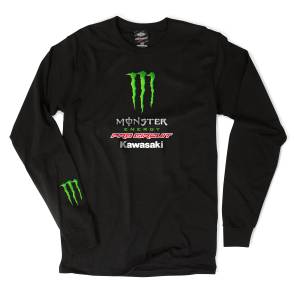 MONSTER TEAM L/S TEE BLACK 2X