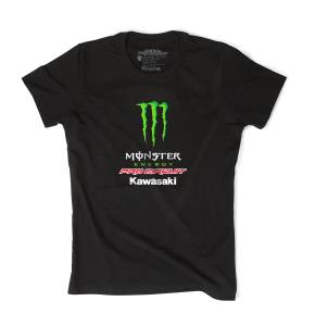 MONSTER TEAM LADIES TEE BLACK L