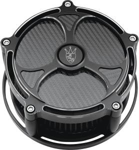 BILLET AIR CLEANER BLACK LABEL (BLACK)