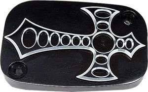 BILLET UPPER BRAKE CYLINDER COVER BAD AXE (BLACK)