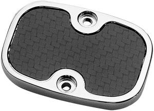 LOWER BRAKE CYLINDER COVER GRAND PRIX CARBON (CHROME)