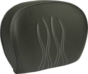 PASSENGER BACKREST PAD (FLAME)