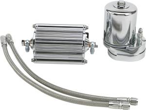 OIL COOLER FILTER KIT CHROME FLTR