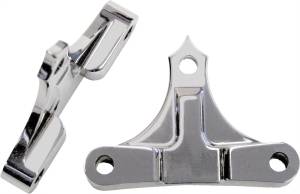 TRIBAL FENDER SPACERS CHROME 49MMX7/8" CHROME