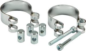 EXHAUST CLAMPS SPORTSTER 48MM