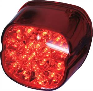 LAYDOWN LED TAILLIGHT RED LENS