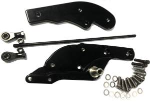 FORWARD CONTROL EXTENTION KIT BLACK `18-UP SOFTAIL