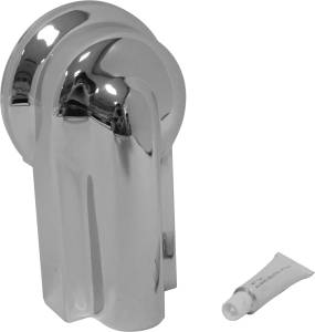 CHROME FILTER HOUSING COVER EVO BT 92-99