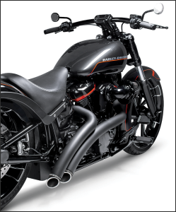 RADICAL RADIUS BLACK W/BLACK TIP M8 SOFTAIL