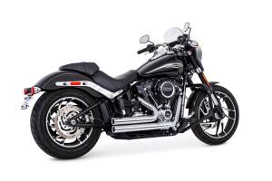 INDEPENDENCE SHORTY CHROME W/CHROME TIP M8 SOFTAIL