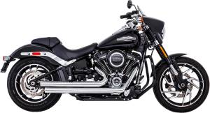 INDEPENDENCE STAGGERED CHROME W/CHROME TIP M8 SOFTAIL