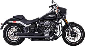 INDEPENDENCE STAGGERED BLACK W/BLACK TIP M8 SOFTAIL