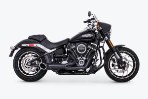 TURNOUT 2-1 BLACK W/BLACK TIP M8 SOFTAIL