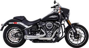 COMBAT 2-1 SHORTY CHROME W/CHROME TIP M8 SOFTAIL