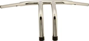 FAT TILLER HANDLEBAR CHROME 1.25" DIA 10" RISE