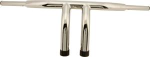 FAT TILLER HANDLEBAR CHROME 1.5" W/8" RISE