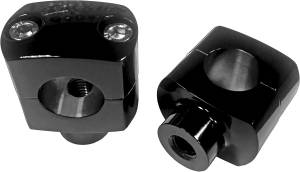 SQUARE BILLET RISERS BLACK