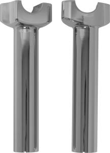 H-BAR RISERS 6-1/2" STRAIGHT CHROME