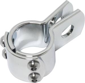 THREE PIECE FRAME CLAMP  1-1/4 CHROME