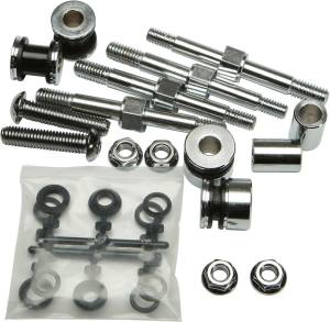 DOCKING HARDWARE KIT CHROME FLSTC/SC 05-07