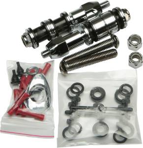 DOCKING HARDWARE KIT CHROME FXD/X/C/L 02-05