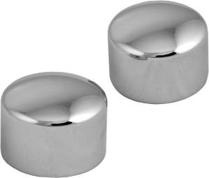 CHROME BILLET AXLE COVERS FLH/FLT OE#44117-07A