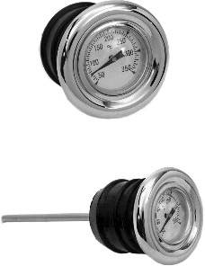 OIL DIP STICK W/TEMP GAUGE WHITE 1984-99 SOFTAIL MODELS