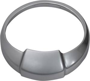 GAUGE VISOR RING CHROME 3-3/4" GUAGE