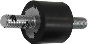 RUBBER MOUNTING STUDS 5/16"-23 X 3/4" 3 PK