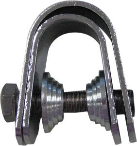 CHROME HANDLEBAR CLAMP SET