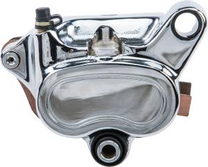 BRAKE CALIPER ASSEMBLY REAR CHROME 2008-UP SOFTAIL/DYNA