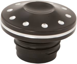 VENTED GAS CAP THROTTLE BLACK