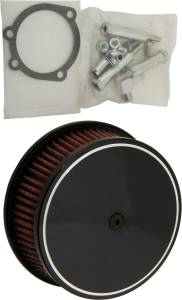 ROUND AIR CLEANER HP CLASSIC SMOOTH BLACE 5-7/8"