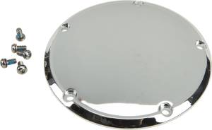 5 HOLE DERBY COVER CHROME BIG TWIN 99-16