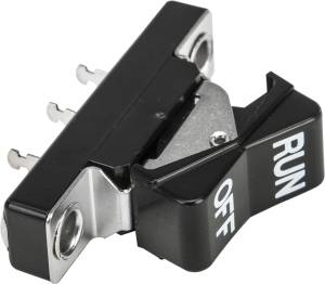 RUN/OFF SWITCH BLACK 72-81