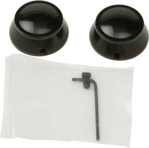 SWINGARM PIVOT BOLT COVER BLACK XL 04-UP