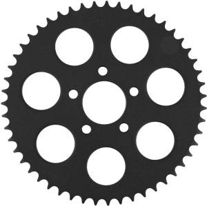 TEXTURED BLACK RR SPROCKET 51T 2000-13 BIG TWIN FLAT