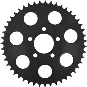 TEXTURED BLACK RR SPROCKET DISHED 47T 00-13 BIG TWIN