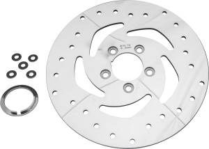 SUPER FLOW FRONT BRAKE ROTOR 11.5" MIRROR POLISHED