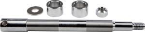 CHROME FRONT AXLE W/HRDWARE FL MODELS 49-66