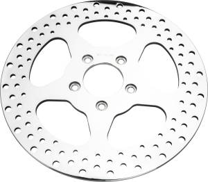 5 SPOKE BRAKE ROTOR FRONT 11.5 SS POLISHED 2.22ID