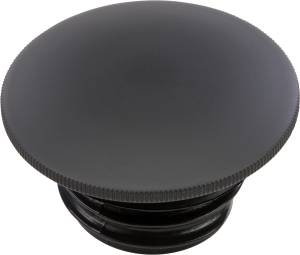 GAS CAP SCREW-IN SMOOTH NON-VENTED MATTE BLACK `96-20